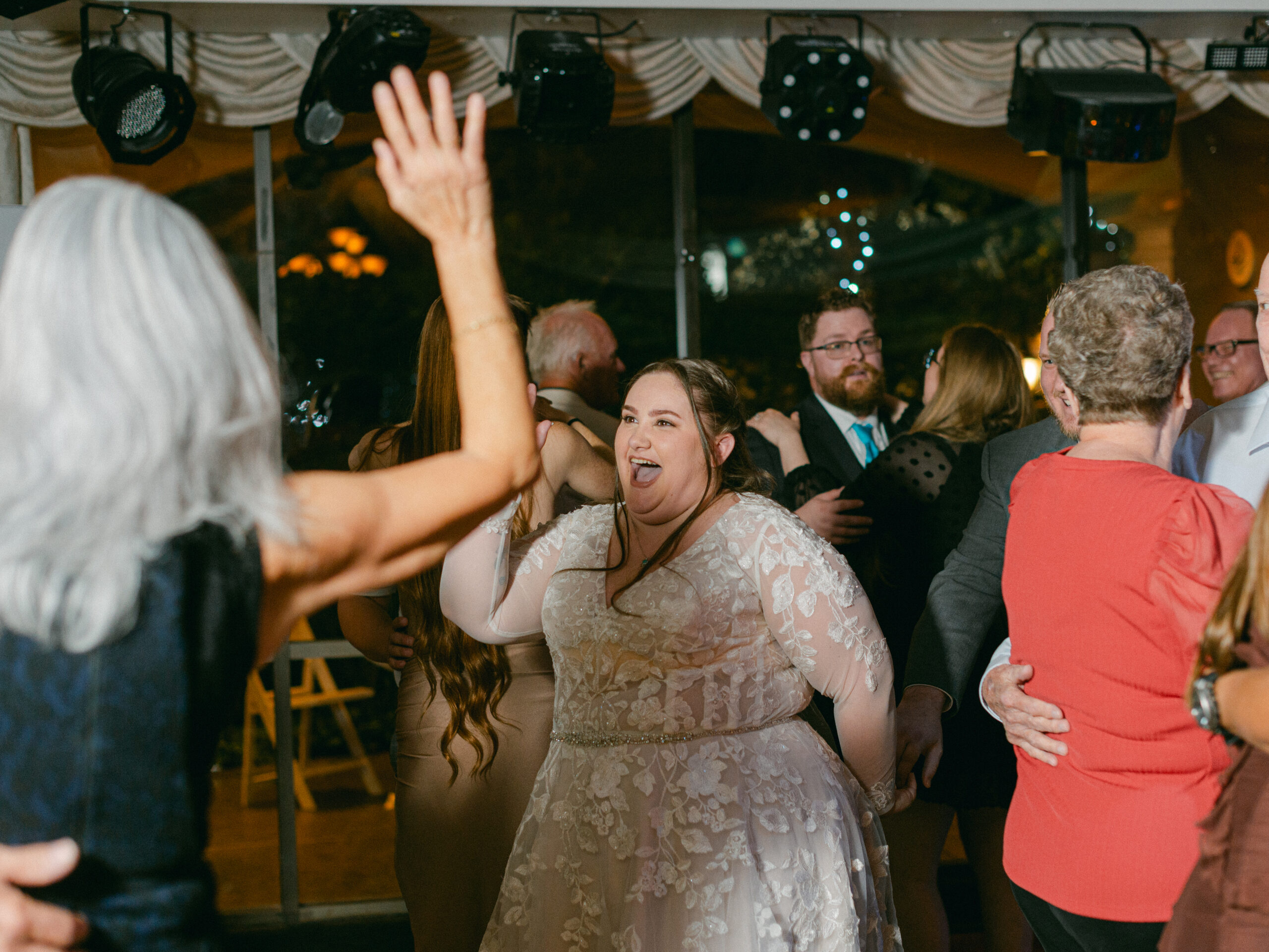 Wedding Reception photo on dance floor in Las Vegas Nevada by Elizabeth Kane Photography California Colorado Florida destination documentary wedding photographer