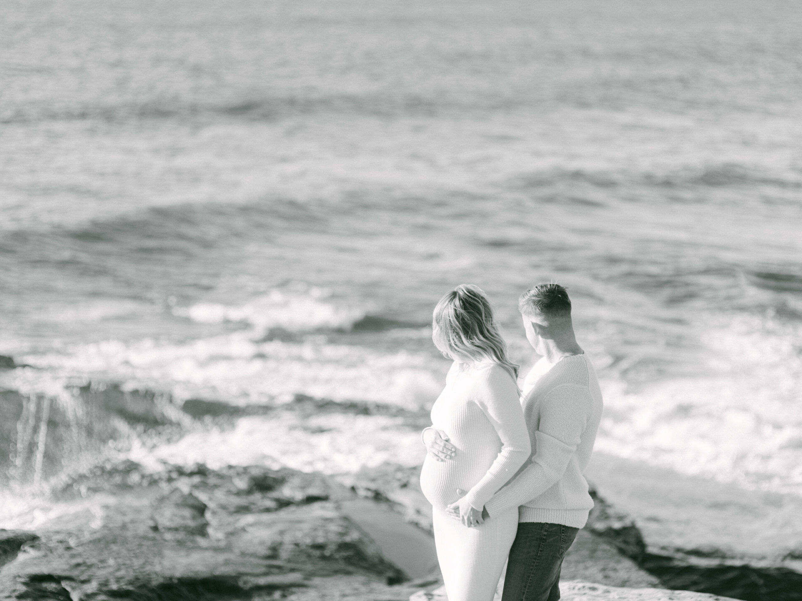 sunset cliffs maternity photos by california maternity photographer elizabeth kane photography